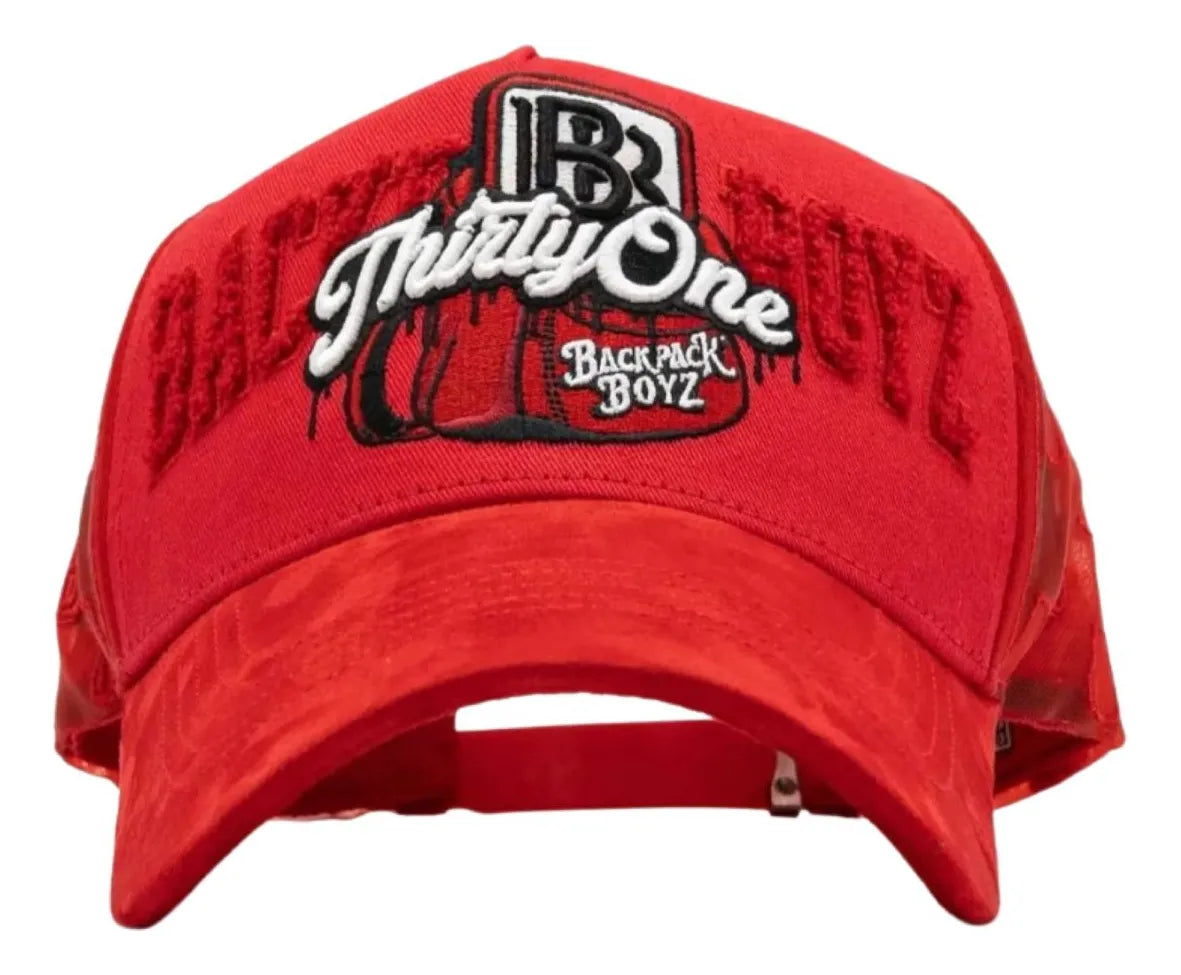 LA MOCHILA ROJA 31 Hats X BackapckBoyz